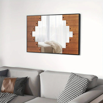Miroir Mural Rectangulaire | Marches - Miroir émoi - Miroir Mural Décoratif 