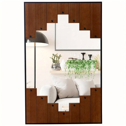 Miroir Mural Rectangulaire | Marches - Miroir émoi - Miroir Mural Décoratif 