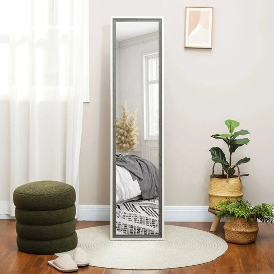 Miroir sur Pied | Grand Classique Bois Miroir émoi