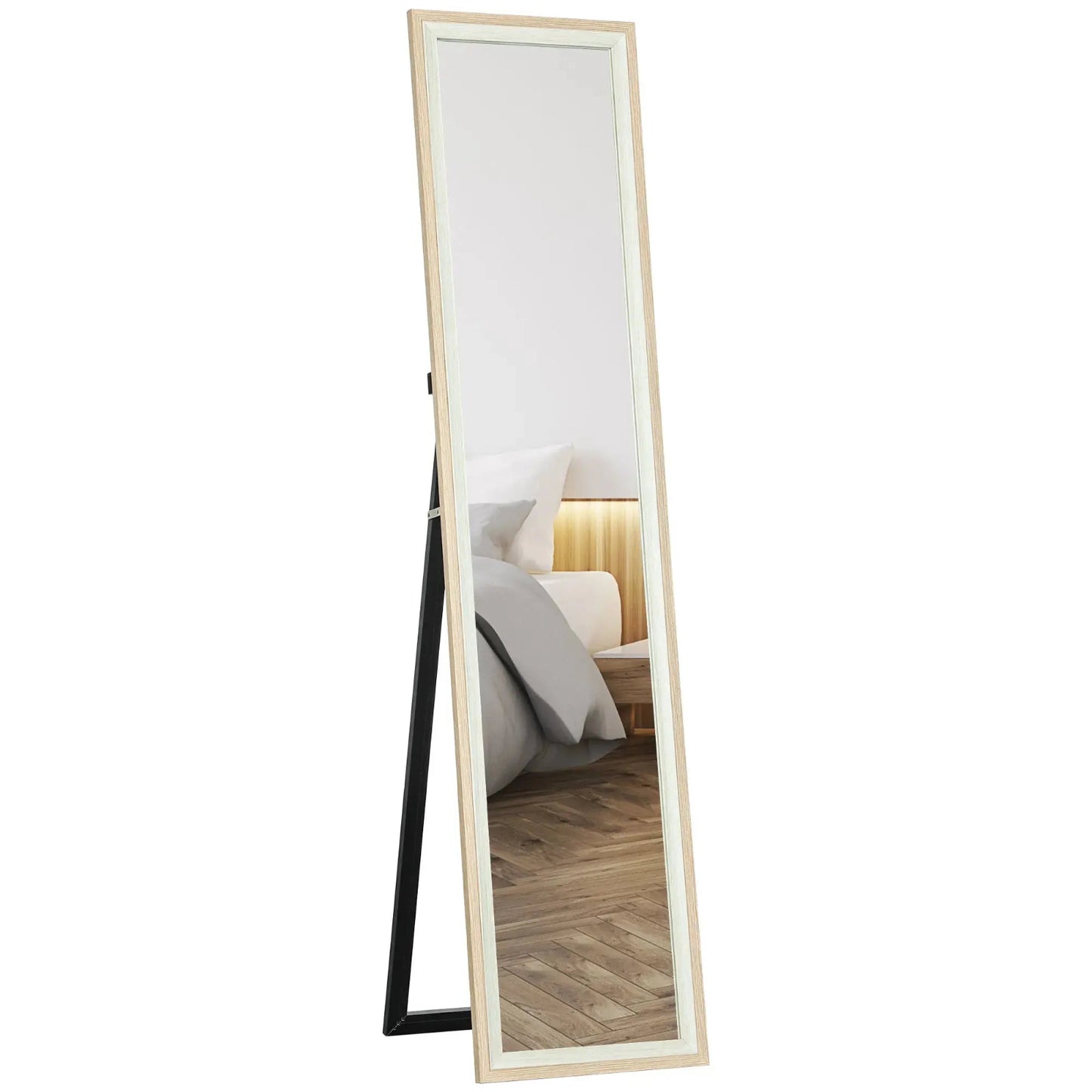 Miroir sur Pied | Grand Classique Bois Miroir émoi