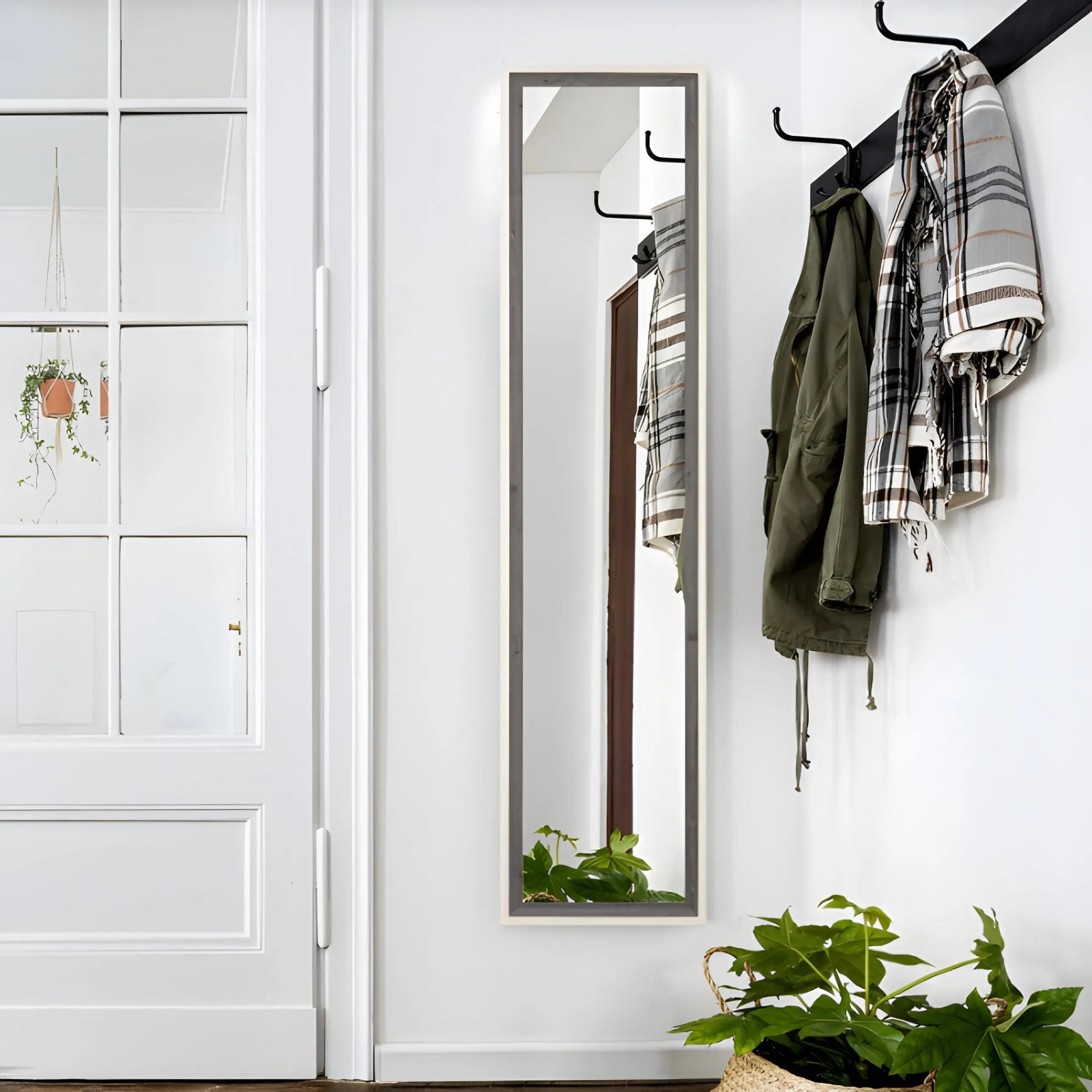 Miroir sur Pied | Grand Classique Bois Miroir émoi