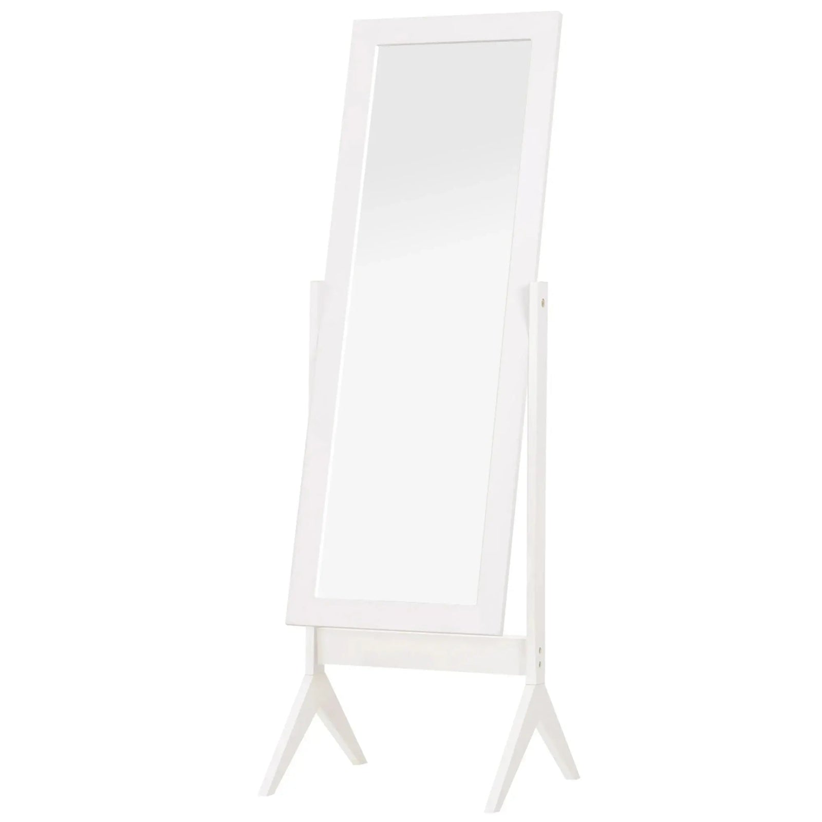Miroir sur Pied | Pivot Blanc Miroir émoi