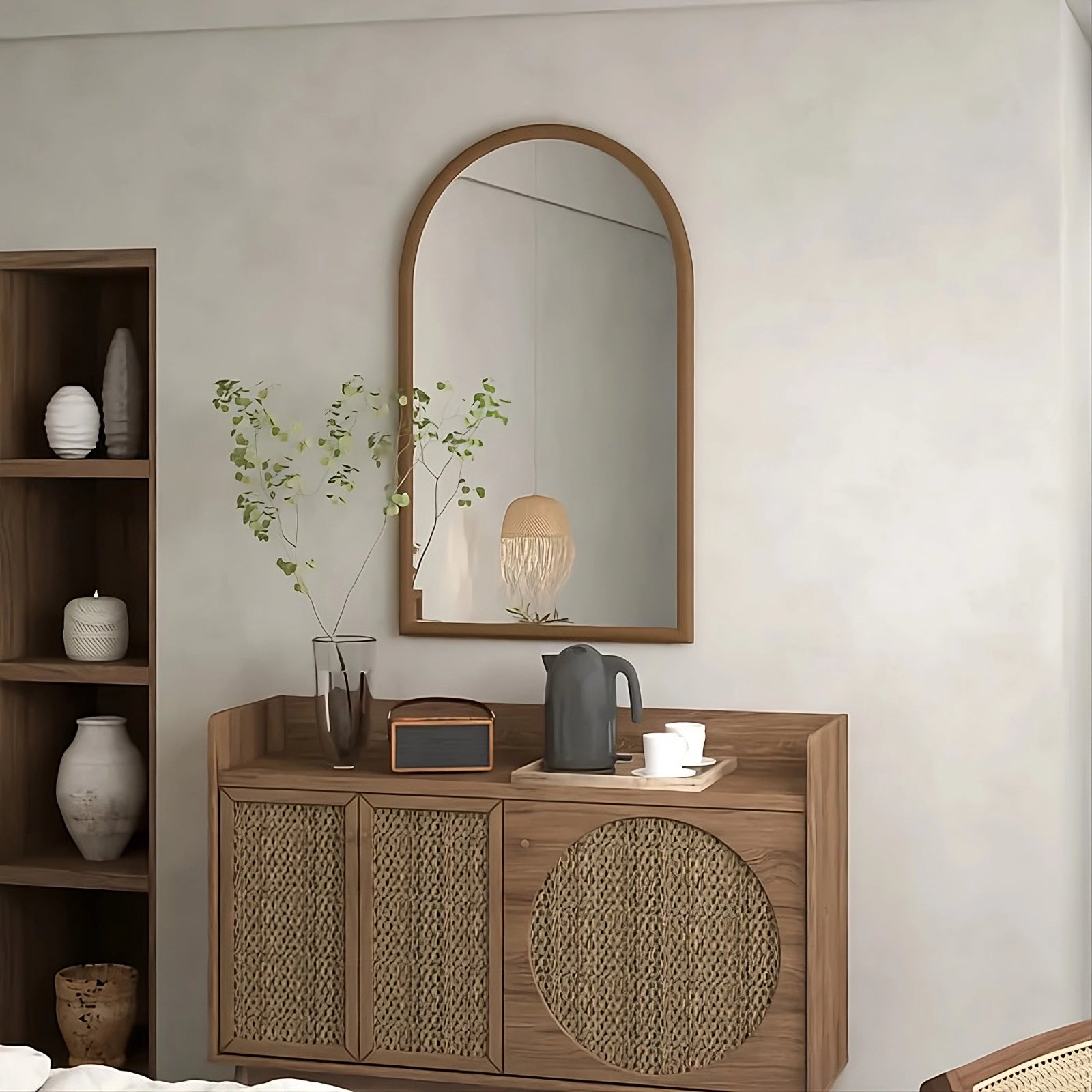 Miroir Arche | Cadre Bois - Miroir emoi