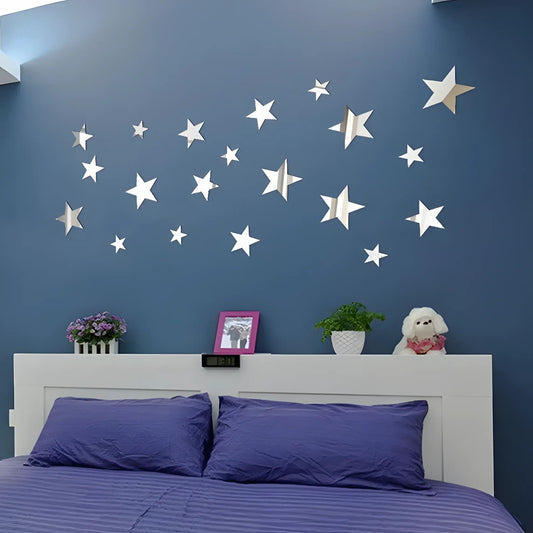 Miroir Mural | Lot Etoiles - Miroir émoi