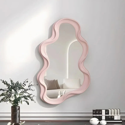 Miroir Mural Organique | Nuage - Miroir émoi - Miroir Mural Organique 